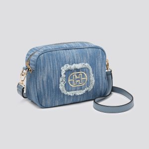 Denim Look Crossbody Camera Bag # 26723