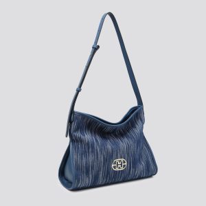 Denim Look Shoulder Bag # 26722