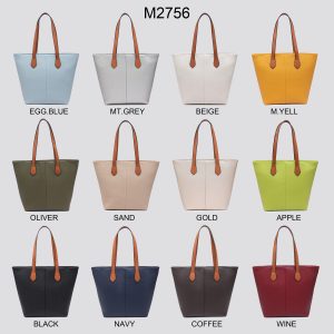 Premium Grade Faux Leather Shopper Bag Tote Bag # M2756