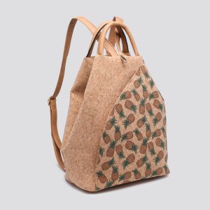 Cork Print Rucksack # 26716